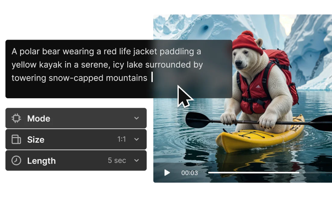 Text to video