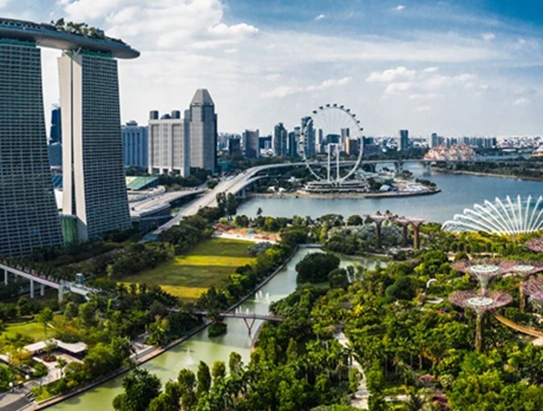 Singapore ranks 4th when it comes to offering the most green spaces