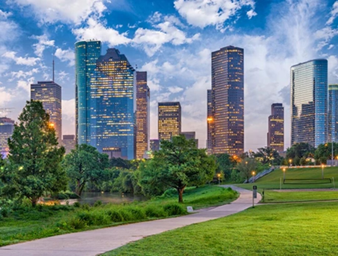 Houston rounds out the top five U.S. cities with the most green spaces