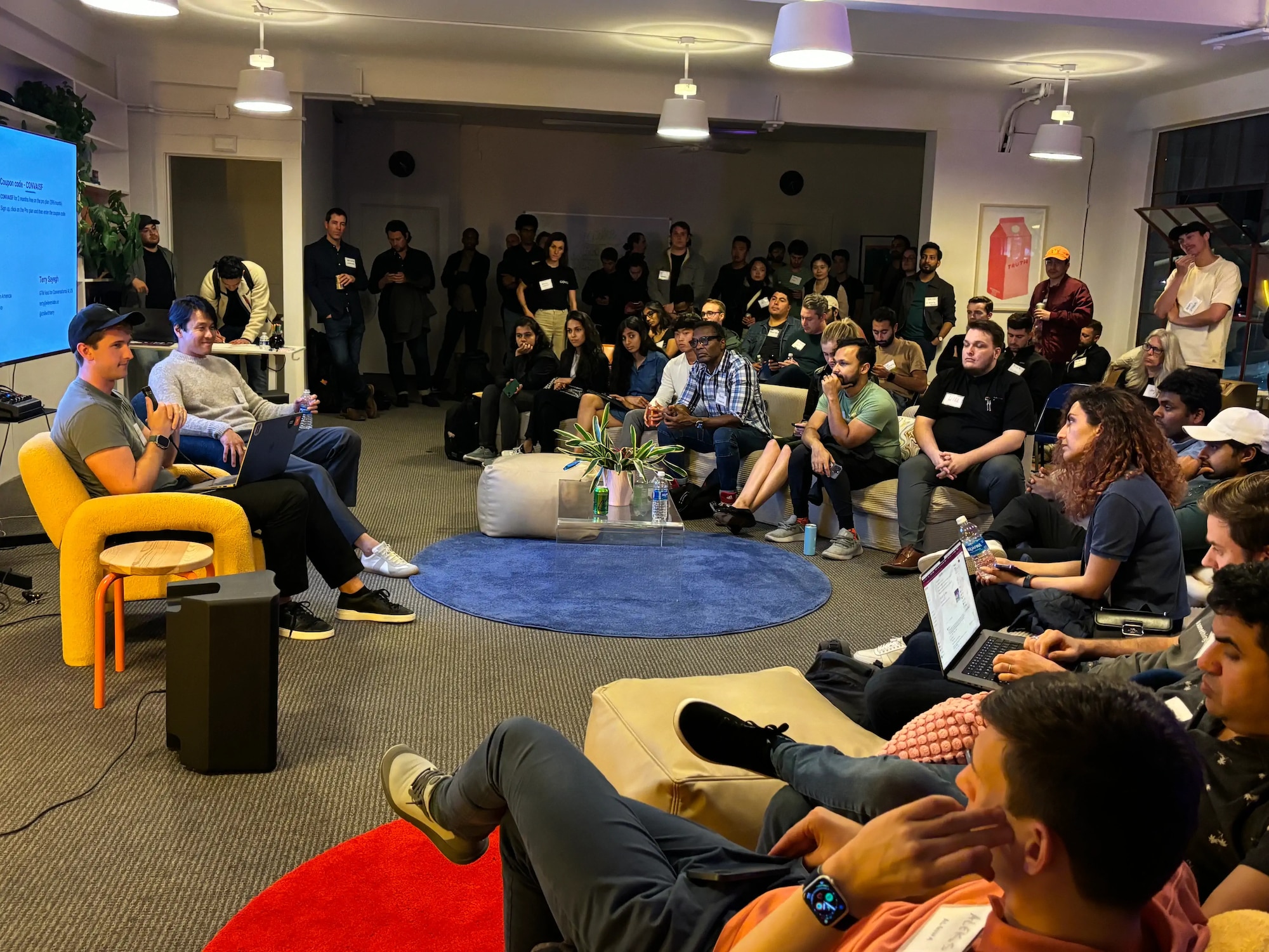 Photo from ElevenLabs x a16z Conversational AI Meetup