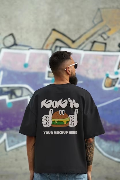Mockups op T-shirts