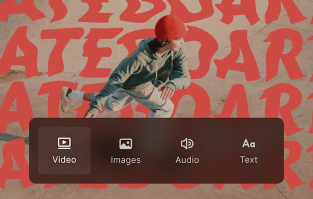 Crea proyectos de vídeo usando IA